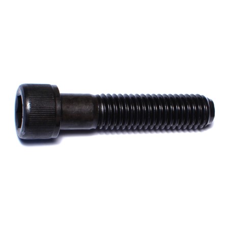 MIDWEST FASTENER 7/16"-14 Socket Head Cap Screw, Plain Steel, 2 in Length, 4 PK 37121